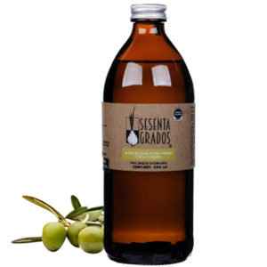 Aceite de oliva extra-virgen con ajo negro